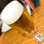 Geuchai - 生ビール（５７０円→ハッピーアワーで２８５円）２０１８年２月