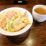 みすたーらいおん - サラダ　スープ