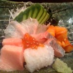 壱岐寿司 - 刺身盛り合わせ