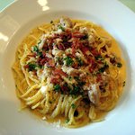 レストラン タガミ - チキンクリームスパゲッティー