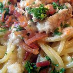 レストラン タガミ - チキンクリームスパゲッティー