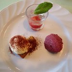 レストラン タガミ - デザート盛り合わせ