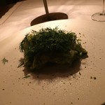 赤坂プリンス クラシックハウス - アワビと長芋 アボガドのマリネ