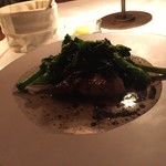 赤坂プリンス クラシックハウス - 菜の花のソテーと金目鯛