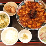 中華食堂 幸楽 - 名物四川麻婆豆腐定食　1,180円