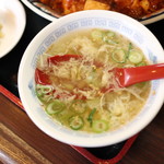 中華食堂 幸楽 - スープ