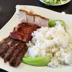 錦福 香港美食 - 3種盛りランチ