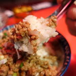しぶや 花魁 - 魯肉飯ダブル　760円