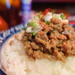 しぶや 花魁 - 魯肉飯ダブル　760円