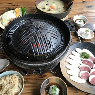 自慢の＜ナメコだご汁定食＞！