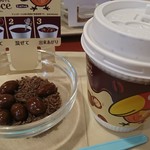 カフェ・ベローチェ - ホットチョコレートwithチョコボール　３８０円