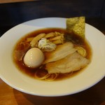 らぁ麺さくららん - 「味玉入り醤油そば」