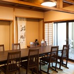 h Matsusaka Maruyoshi - レストラン２階　個室でごゆっくりと記念日などいかがですか。