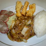 萬里 - 【萬里・横浜・桜木町・野毛・餃子】　スペシャルと名の付いたプレート(\1000)