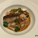 レストランボンテ - 鱈と白子のポワレ