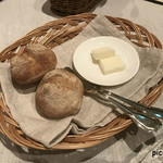 レストランボンテ - パン&カルピスバター