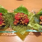 納豆ダイニング 団栗 - まぐろ納豆