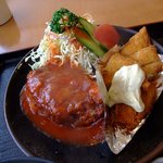 サンジェルマン - 手づくりハンバーグ＆白身魚フライ　2