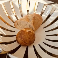 唐草館 - ランチのパン盛り合せ。