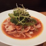 炭焼創作割烹 旬 - トマトスープのパスタ