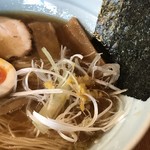 柳麺 ととや - ととやめん 白髪ネギとおろし柚子