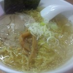 来々軒 - 「塩ラーメン(600円)」[平成30年２月25日(日)]