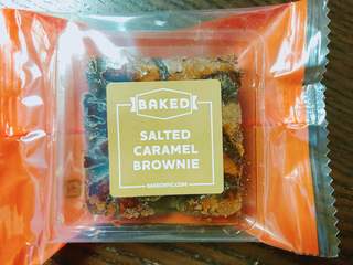 BAKED - MINI SALTED CARAMEL BROWNIE