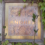 ristorante ANDREA - お店のプレート　【　２０１１年６月　】21