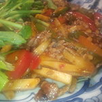 ristorante ANDREA - 青椒肉絲　のアップ　【　２０１１年６月　】25