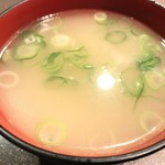 雫庵 - のどぐろ汁