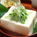 Kamiya Ichibe - お豆腐料理その５．もちろん冷奴。