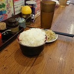 麺房 十兵衛 - ライス無料