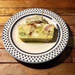 BARU 竹末 - お通し：具だくさんオムレツとアーティチョークのオイル漬