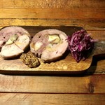 BARU 竹末 - 軍鶏バロティーヌ 原木しいたけ入り(480円)