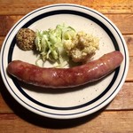 BARU 竹末 - 自家製ソーセージ焼き(600円)