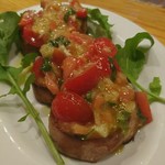 カサレッチョ - トマトのブルスケッタ