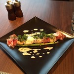 イタリアンレストラン 「コレンテ」 - ホタテとアスパラガスのソテー