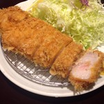 みつ葉 - 上ロースかつ定食