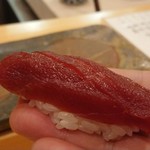 鮨 いとう - 鮪ヅケ。