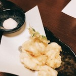 和食　裕 - 白子の天ぷら(^^)
      とろとろです(^^)