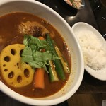 gopのアナグラ - レギュラースープ　チキン野菜カレー