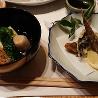 個室会席 北大路 銀座本店 - 【蓋物】と【揚げ物】
