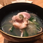 ハマグリの沢見椀