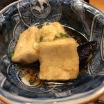 鮨処 祭 - 本日のお通し
            ※揚げ出し豆腐