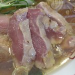 麺処ほん田 - 雉（きじ）の胸肉のたたき