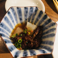神戸牛 日本橋イタダキ - つきだしの神戸牛の牛スジ煮込み
