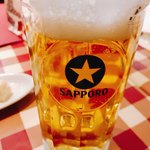 イタリア食堂TOKABO - ビールです。