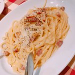 イタリア食堂TOKABO - ローマ風カルボナーラ