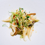 TACUBO - えのきと北寄貝とからすみのトロフィエ