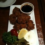 居酒屋 感 - シロレバーのカツ